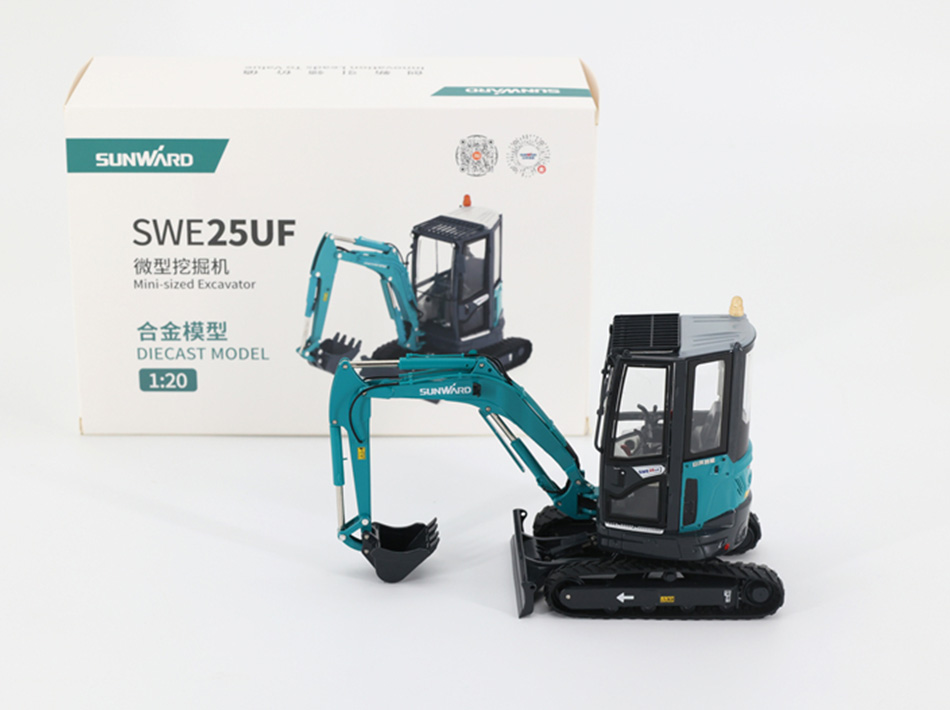 Nuovo modello in lega di micro-scavo originale SUNWARD SWE1UF in scala 20:25 aggiornato